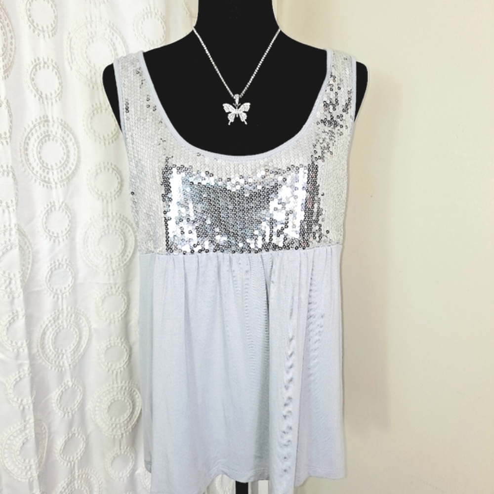 INC International Concepts blouse Sz XL
